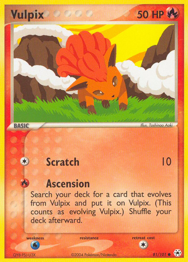 Vulpix (81/101) [EX: Hidden Legends] | Gear Gaming Fayetteville