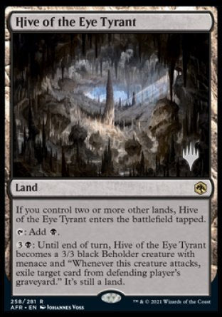 Hive of the Eye Tyrant (Promo Pack) [Dungeons & Dragons: Adventures in the Forgotten Realms Promos] | Gear Gaming Fayetteville