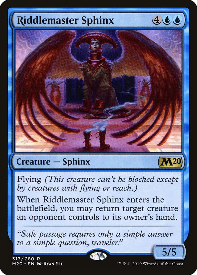 Riddlemaster Sphinx [Core Set 2020] | Gear Gaming Fayetteville