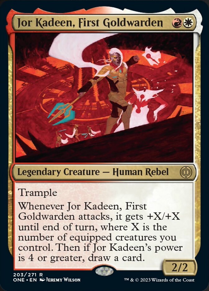 Jor Kadeen, First Goldwarden [Phyrexia: All Will Be One] | Gear Gaming Fayetteville