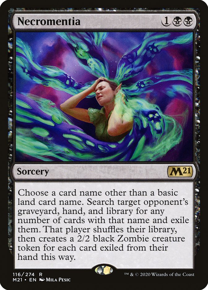 Necromentia [Core Set 2021] | Gear Gaming Fayetteville