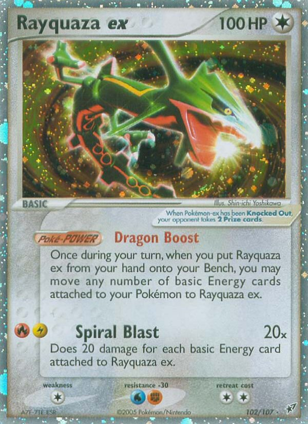 Rayquaza ex (102/107) [EX: Deoxys] | Gear Gaming Fayetteville