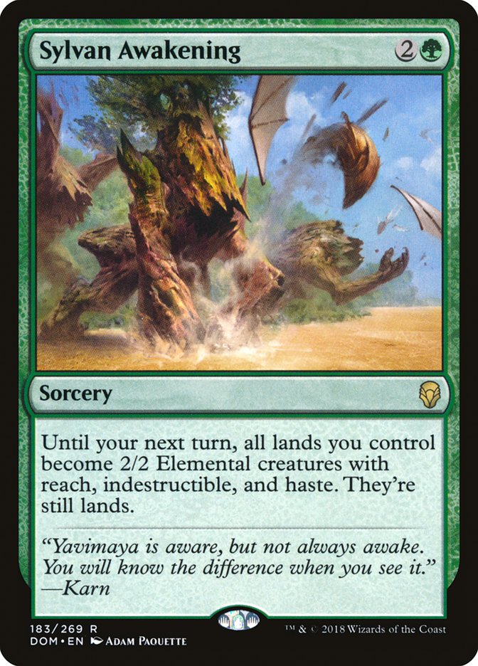 Sylvan Awakening [Dominaria] | Gear Gaming Fayetteville