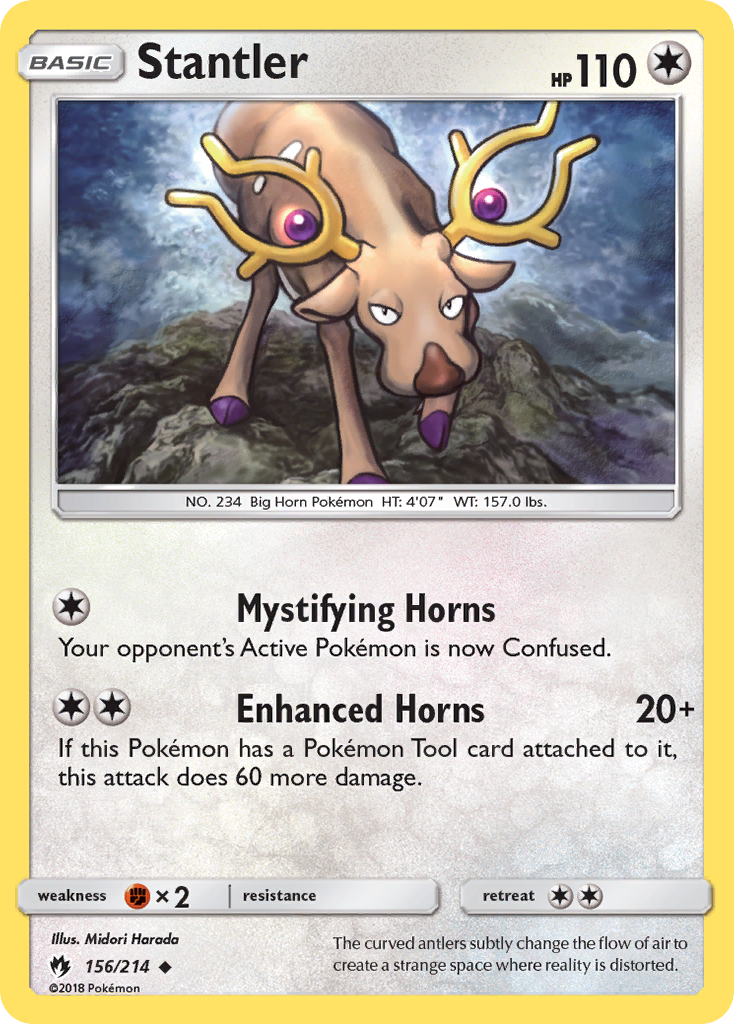 Stantler (156/214) [Sun & Moon: Lost Thunder] | Gear Gaming Fayetteville