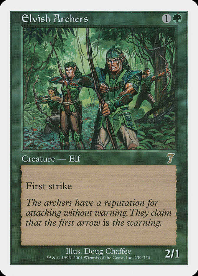 Elvish Archers [Seventh Edition] | Gear Gaming Fayetteville