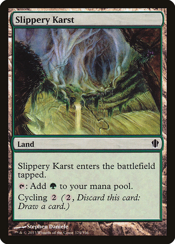 Slippery Karst [Commander 2013] | Gear Gaming Fayetteville