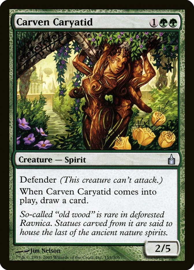 Carven Caryatid [Ravnica: City of Guilds] | Gear Gaming Fayetteville