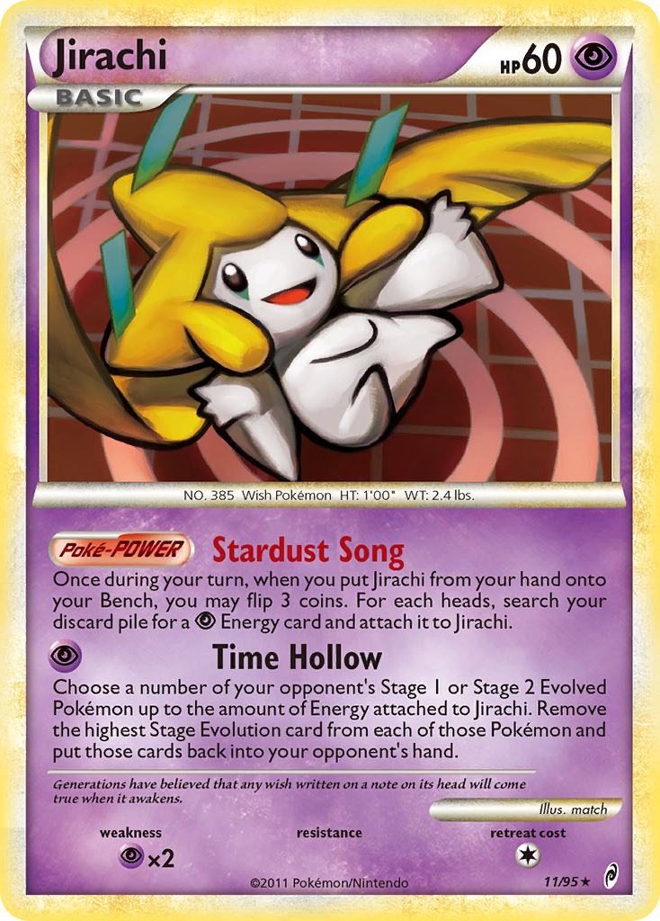 Jirachi (11/95) [HeartGold & SoulSilver: Call of Legends] | Gear Gaming Fayetteville