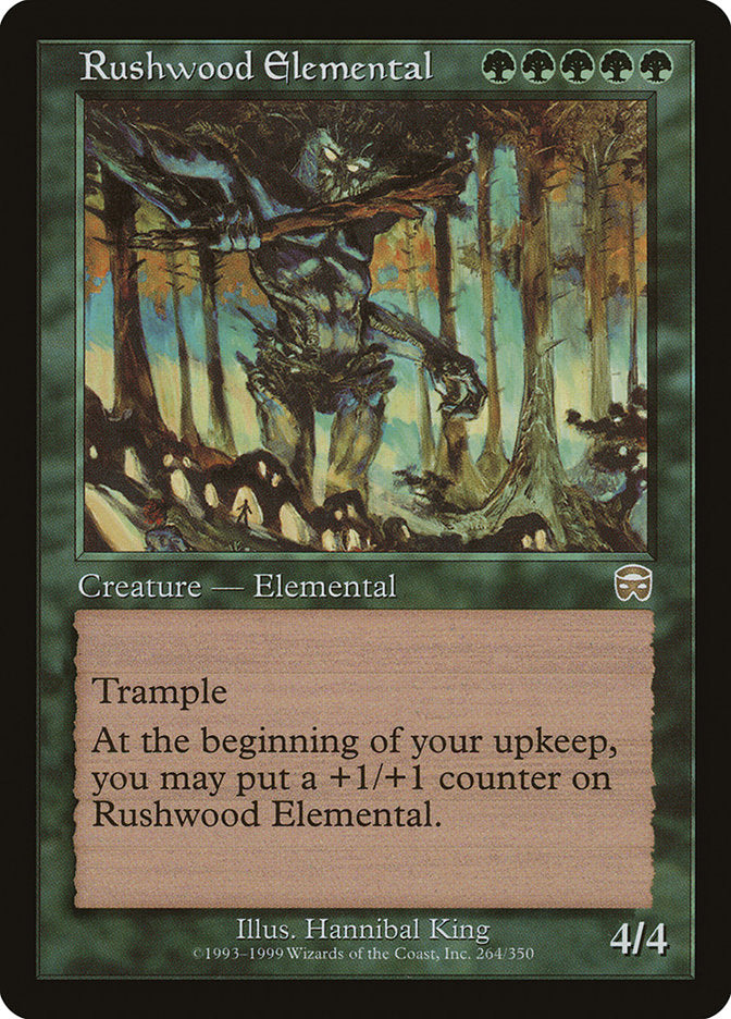 Rushwood Elemental [Mercadian Masques] | Gear Gaming Fayetteville