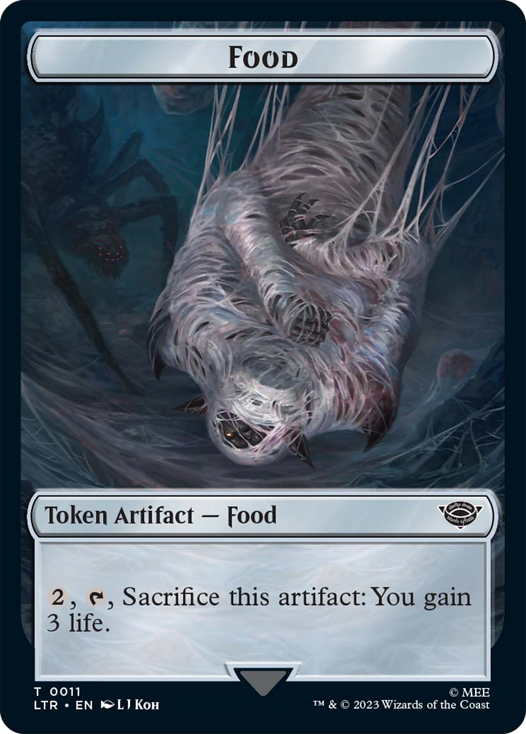 Food (11) // Spirit Double-Sided Token [The Lord of the Rings: Tales of Middle-Earth Tokens] | Gear Gaming Fayetteville