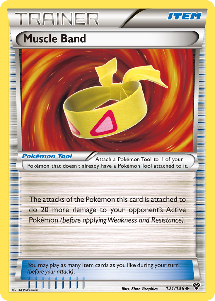 Muscle Band (121/146) [XY: Base Set] | Gear Gaming Fayetteville