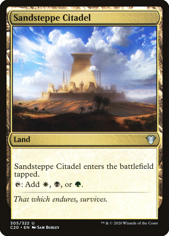 Sandsteppe Citadel [Commander 2020] | Gear Gaming Fayetteville