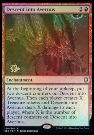 Descent into Avernus [Commander Legends: Battle for Baldur's Gate Prerelease Promos] | Gear Gaming Fayetteville