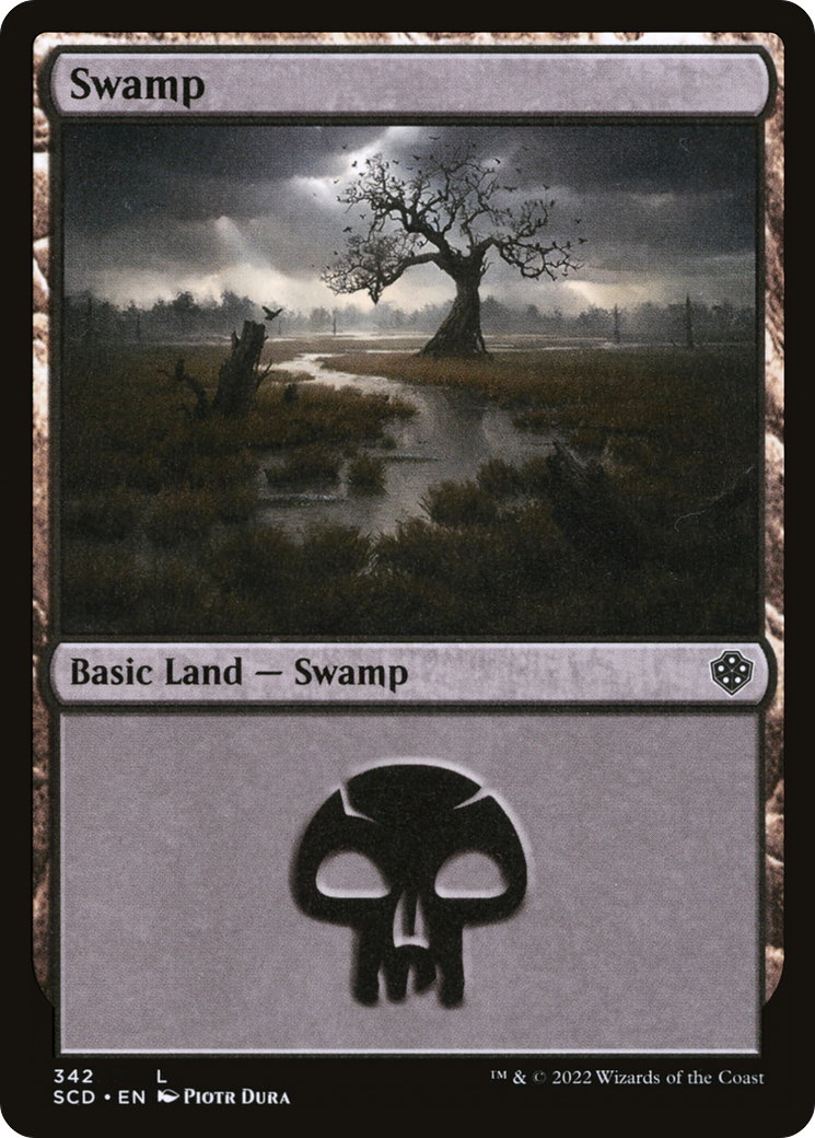 Swamp (342) [Starter Commander Decks] | Gear Gaming Fayetteville