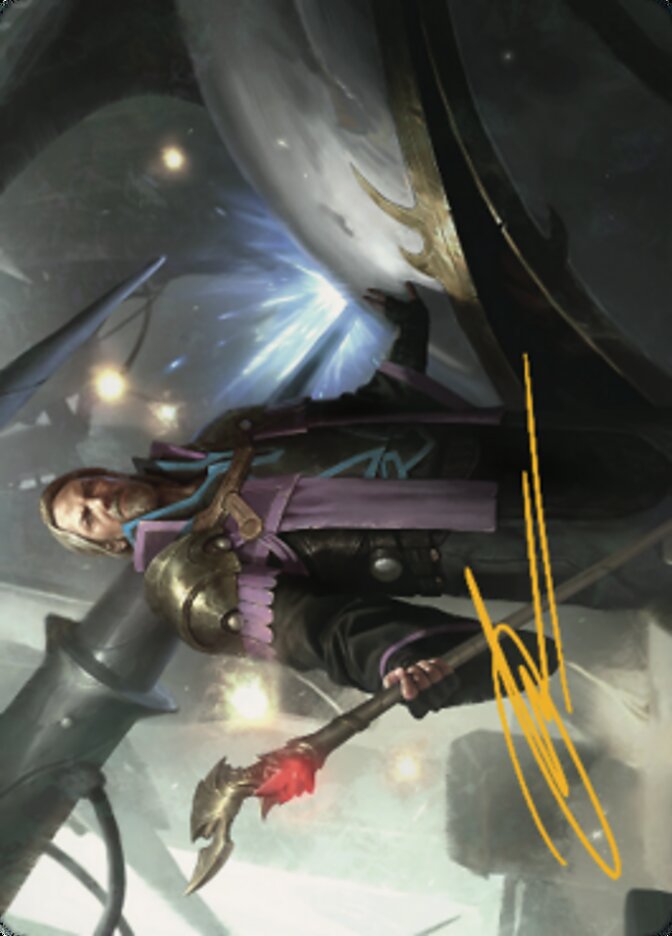 Urza, Prince of Kroog Art Card (Gold-Stamped Signature) [The Brothers' War Art Series] | Gear Gaming Fayetteville