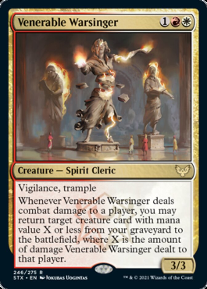 Venerable Warsinger [Strixhaven: School of Mages] | Gear Gaming Fayetteville