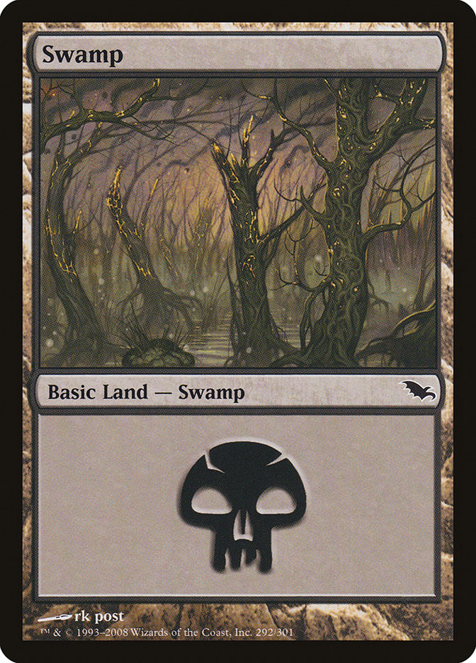 Swamp (292) [Shadowmoor] | Gear Gaming Fayetteville