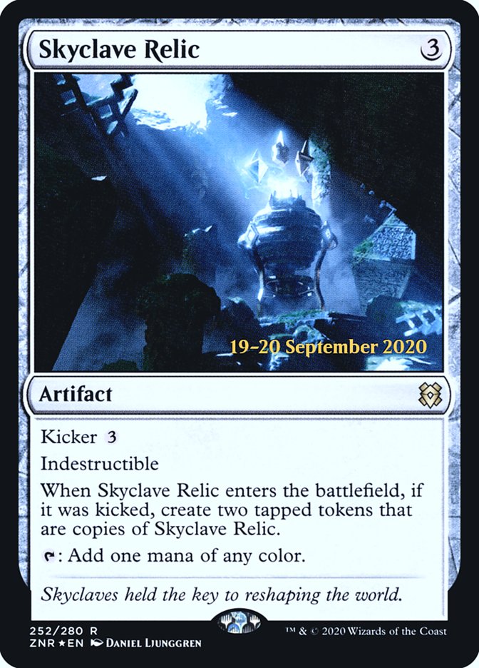 Skyclave Relic [Zendikar Rising Prerelease Promos] | Gear Gaming Fayetteville