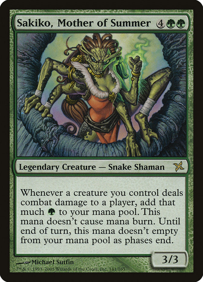 Sakiko, Mother of Summer [Betrayers of Kamigawa] | Gear Gaming Fayetteville