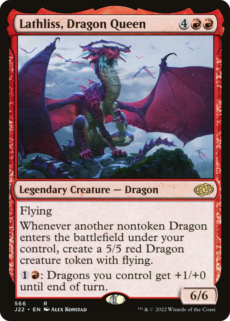 Lathliss, Dragon Queen [Jumpstart 2022] | Gear Gaming Fayetteville