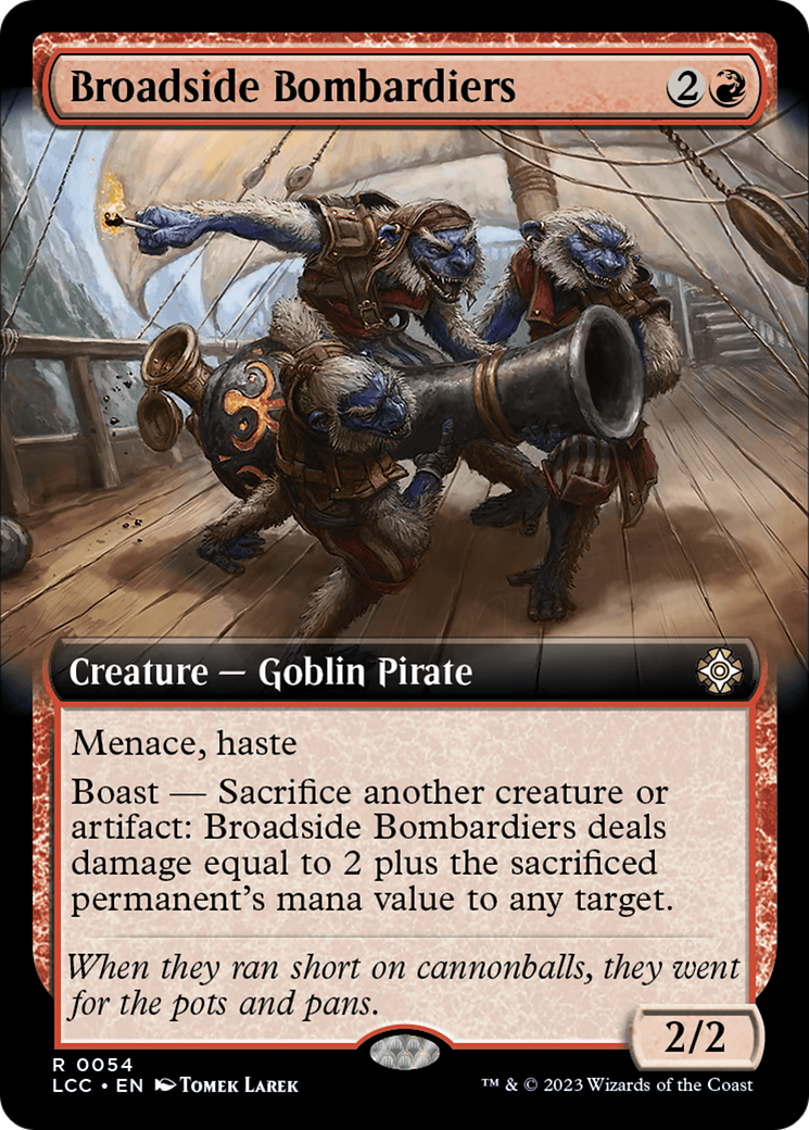 Broadside Bombardiers (Extended Art) [The Lost Caverns of Ixalan Commander] | Gear Gaming Fayetteville