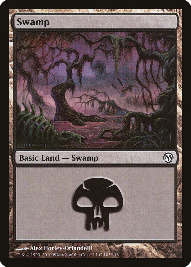 Swamp (103) [Duels of the Planeswalkers] | Gear Gaming Fayetteville