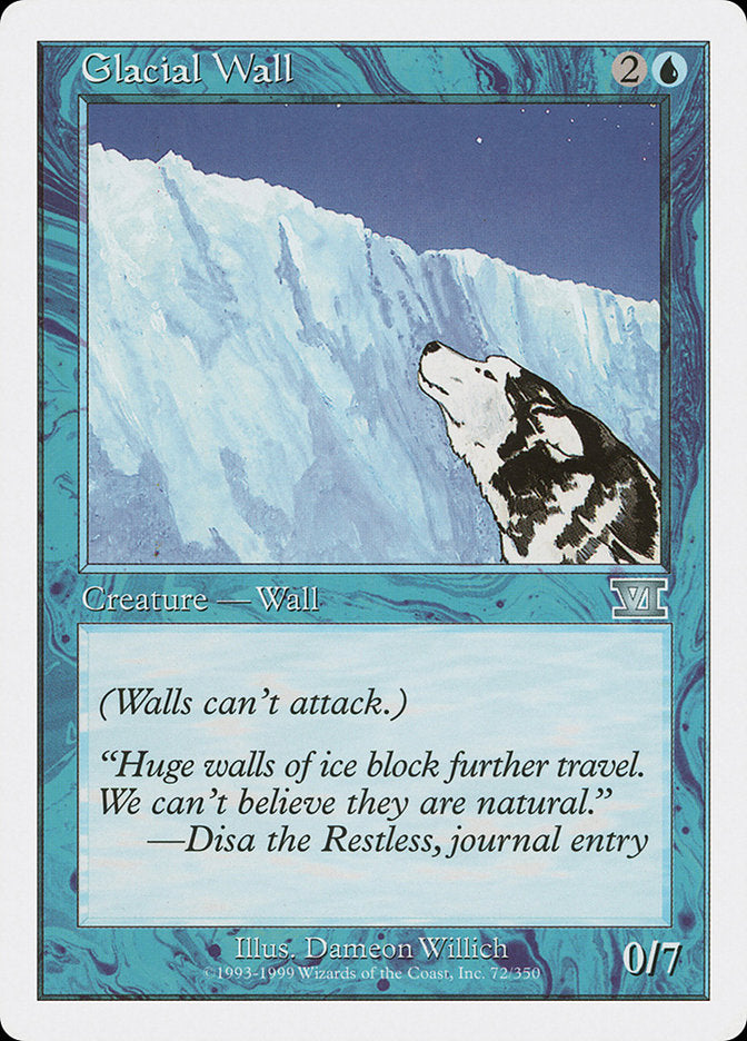 Glacial Wall [Classic Sixth Edition] | Gear Gaming Fayetteville