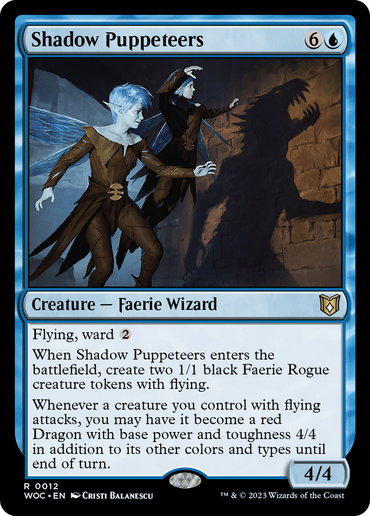 Shadow Puppeteers [Wilds of Eldraine Commander] | Gear Gaming Fayetteville