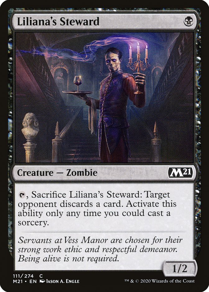 Liliana's Steward [Core Set 2021] | Gear Gaming Fayetteville