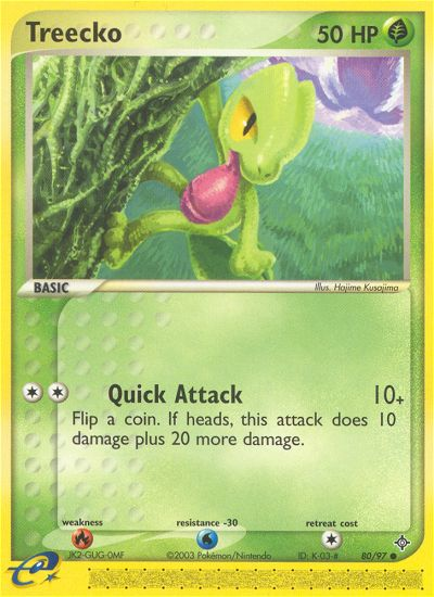 Treecko (80/97) [EX: Dragon] | Gear Gaming Fayetteville