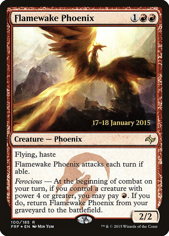 Flamewake Phoenix [Fate Reforged Prerelease Promos] | Gear Gaming Fayetteville