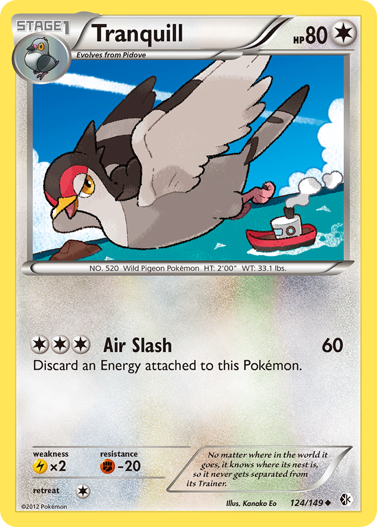 Tranquill (124/149) [Black & White: Boundaries Crossed] | Gear Gaming Fayetteville