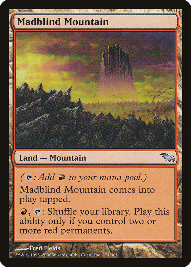 Madblind Mountain [Shadowmoor] | Gear Gaming Fayetteville