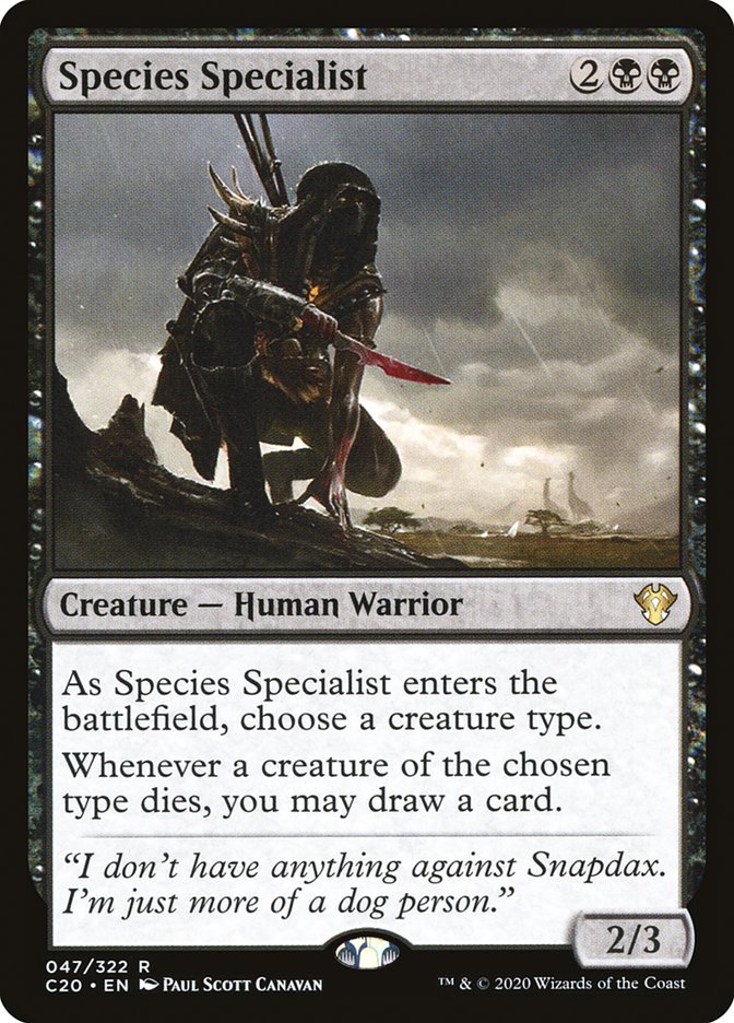 Species Specialist [Commander 2020] | Gear Gaming Fayetteville