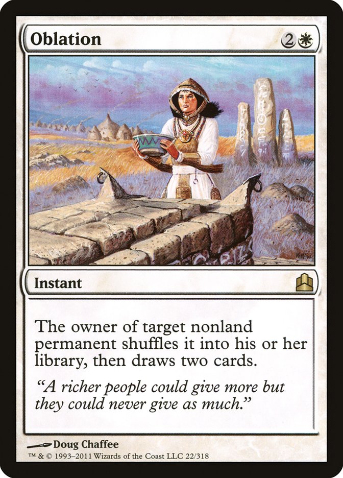 Oblation [Commander 2011] | Gear Gaming Fayetteville