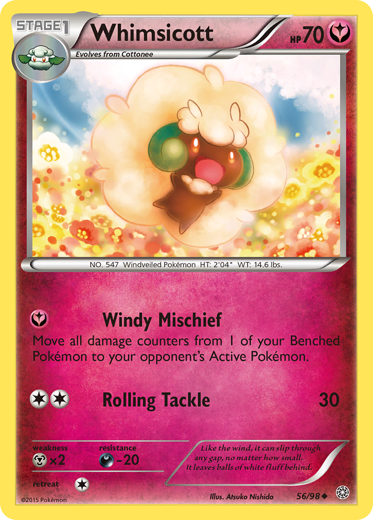 Whimsicott (56/98) [XY: Ancient Origins] | Gear Gaming Fayetteville