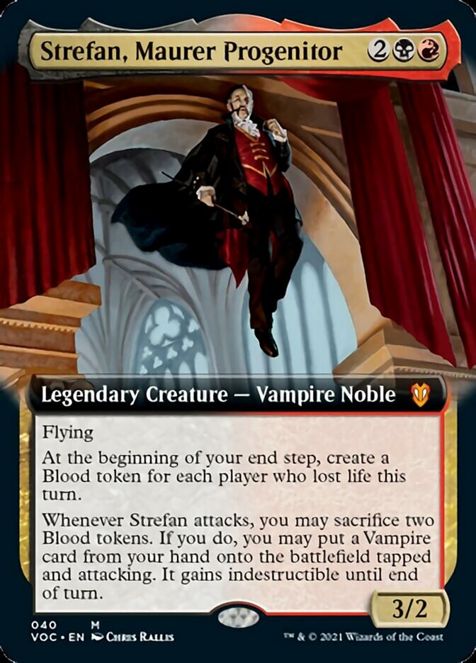 Strefan, Maurer Progenitor (Extended Art) [Innistrad: Crimson Vow Commander] | Gear Gaming Fayetteville