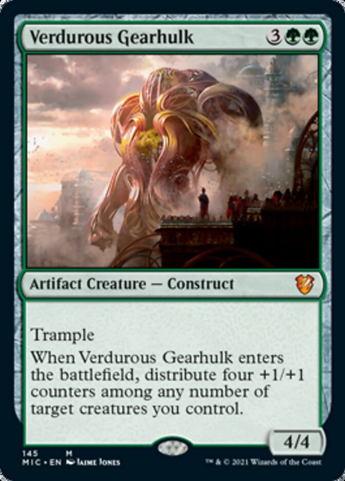 Verdurous Gearhulk [Innistrad: Midnight Hunt Commander] | Gear Gaming Fayetteville