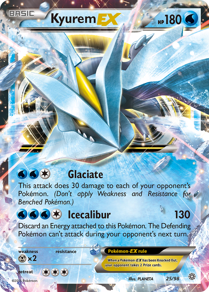 Kyurem EX (25/98) [XY: Ancient Origins] | Gear Gaming Fayetteville