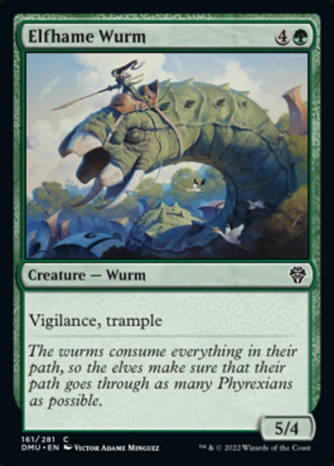 Elfhame Wurm [Dominaria United] | Gear Gaming Fayetteville