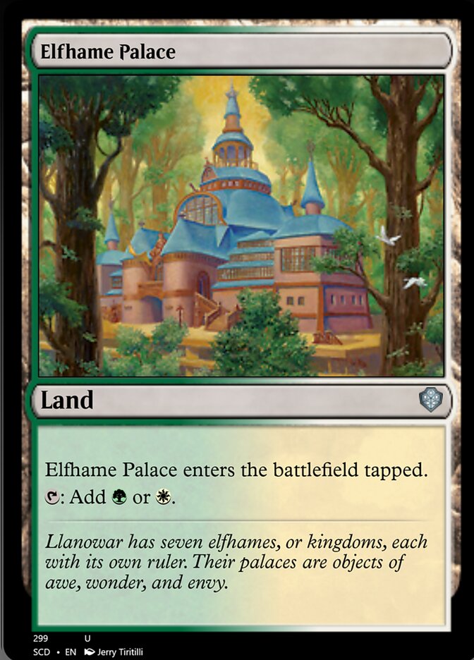 Elfhame Palace [Starter Commander Decks] | Gear Gaming Fayetteville