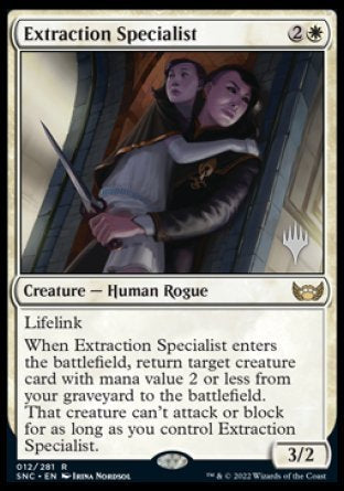 Extraction Specialist (Promo Pack) [Streets of New Capenna Promos] | Gear Gaming Fayetteville