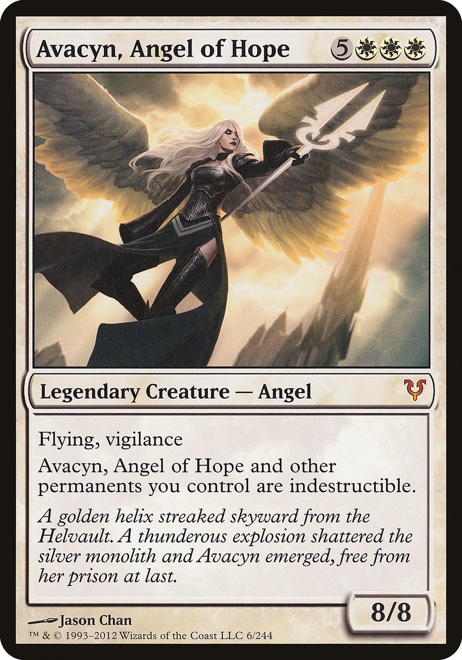 Avacyn, Angel of Hope (Oversized) [Open the Helvault] | Gear Gaming Fayetteville