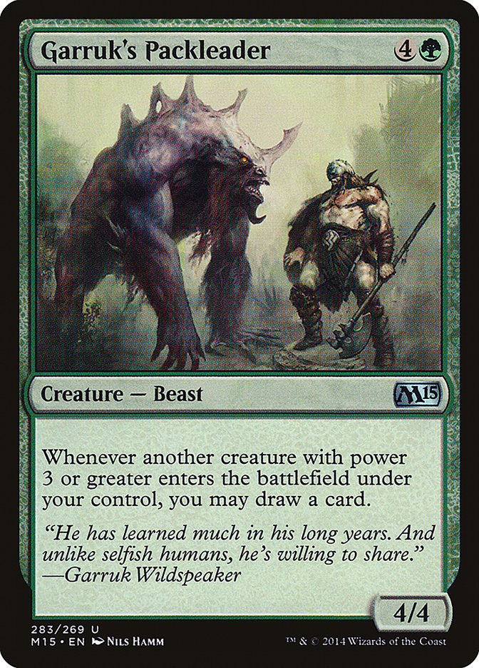 Garruk's Packleader [Magic 2015] | Gear Gaming Fayetteville