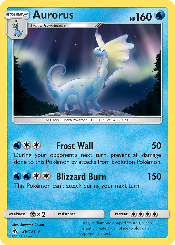 Aurorus (28/131) [Sun & Moon: Forbidden Light] | Gear Gaming Fayetteville