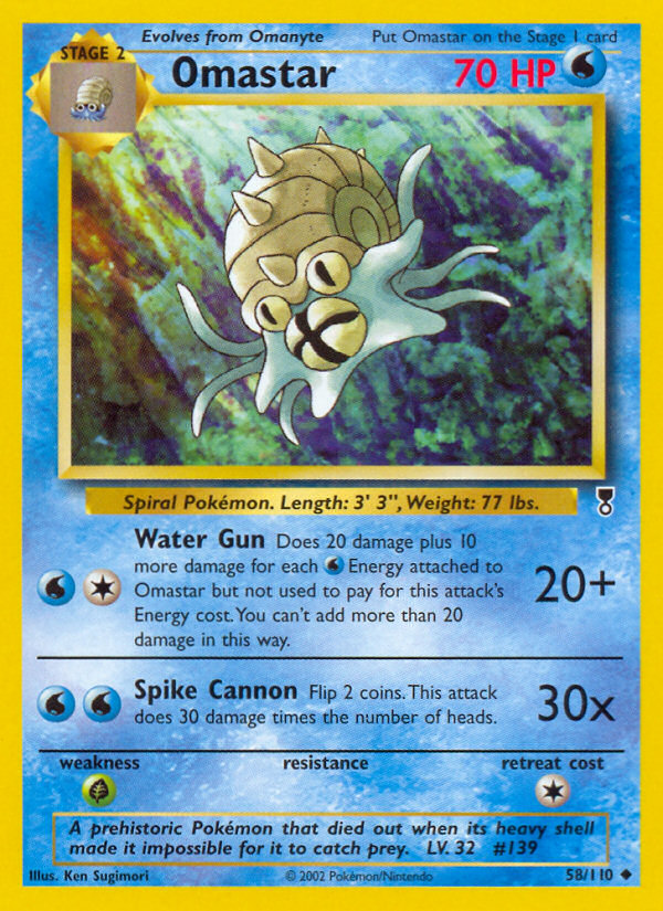 Omastar (58/110) [Legendary Collection] | Gear Gaming Fayetteville