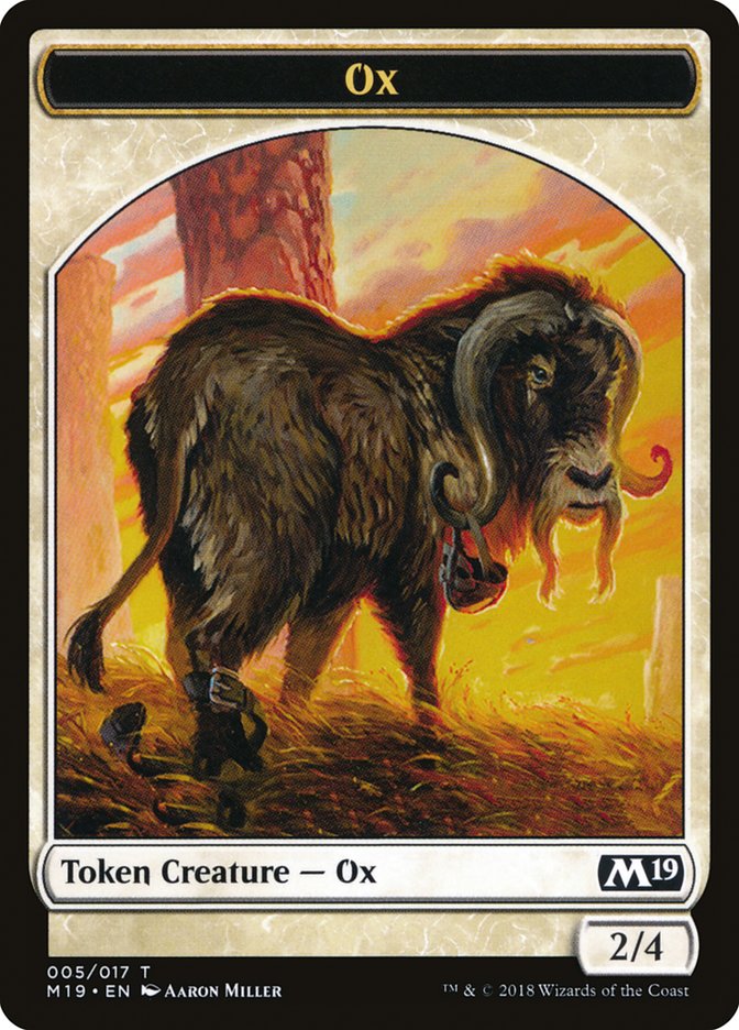 Ox Token [Core Set 2019 Tokens] | Gear Gaming Fayetteville