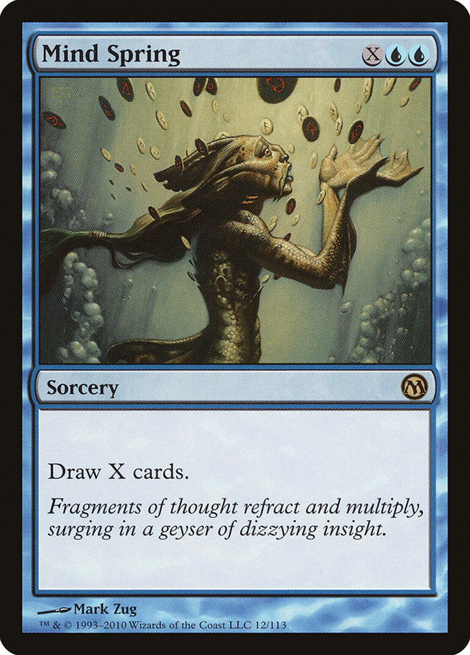 Mind Spring [Duels of the Planeswalkers] | Gear Gaming Fayetteville