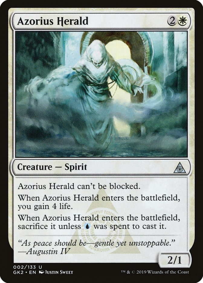 Azorius Herald [Ravnica Allegiance Guild Kit] | Gear Gaming Fayetteville