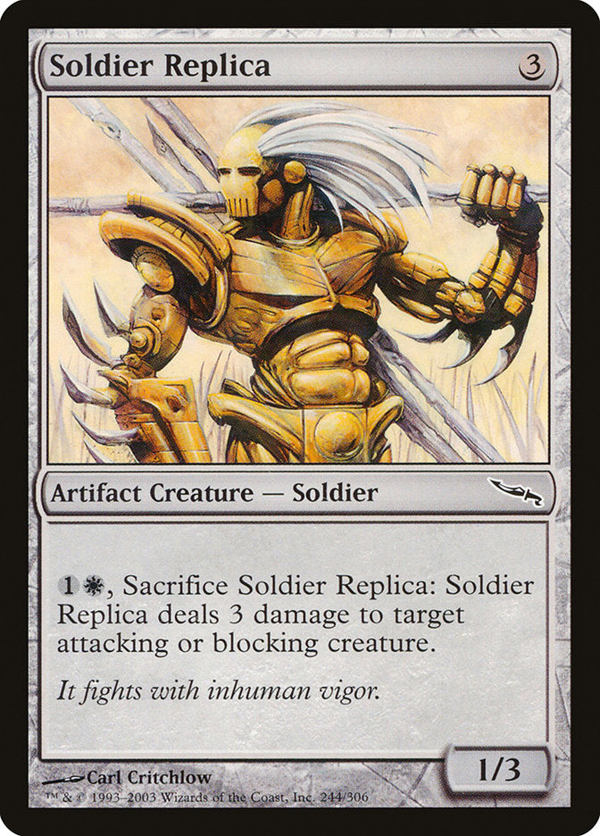 Soldier Replica [Mirrodin] | Gear Gaming Fayetteville